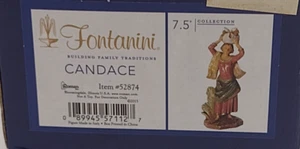 Belén Fontanini 7.5" Colección Candace #52874 Sosteniendo Pollo Nuevo Raro Difícil de Encontrar - Imagen 1 de 6