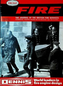 UNISAF Fire Journal June 1973 Blackhill Glasgow Fire Toxic Fumes - Foto 1 di 2