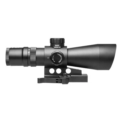 NcSTAR Gen 2 Mark III 3-9x42 Blue/Green Illuminated Tactical Hunting Rifle Scope - Image 1 of 2