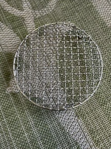 Round Cooking Rack 7 inch Stainless Steel Cross Wire Barbecue Grill with Legs - Picture 1 of 3