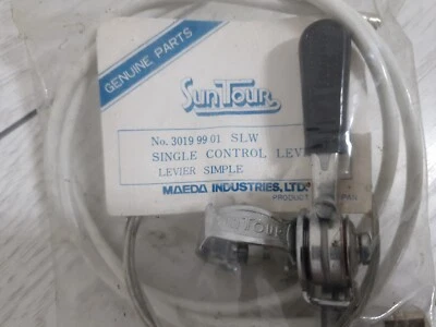 Palanca de cambios de bicicleta Suntour SLW de colección palanca única abrazadera de fricción nueva en caja nos Foto 1 de 4