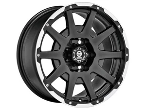 Cerchio in Lega Sparco Dakar 8,5x17 ET25 PCD 6x114 Matt Black Lip Polished+Rivet - Foto 1 di 1