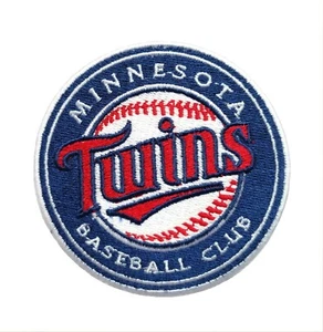 Minnesota Twins World Series MLB Baseball Fully Embroidered Iron On Patch 3.0" - Picture 1 of 2