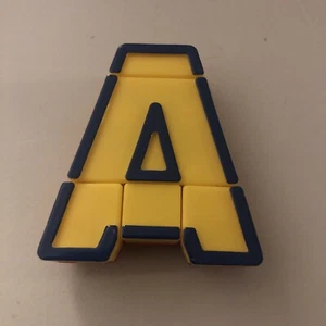 Alpha Bots Buchstabe A verwandelt sich in Roboter Verwandlungsspielzeug Seeufer Name Initiale - Bild 1 von 1