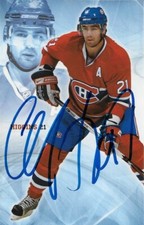 Auto. Chris Christopher Higgins Montreal Canadiens Postcard 2007-08 Original