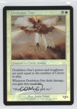 2002 Magic: The Gathering - Onslaught Foil Doubtless One #27 n0n