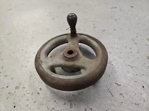 Vintage Gusseisen Durchmesser Griff Drehbank Fräse Handrad Werkzeugmaschine - Bild 1 von 7