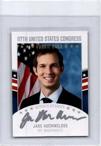 2021 United States Congress Fascinating Cards Autograph Jake Auchincloss - Bild 1 von 2