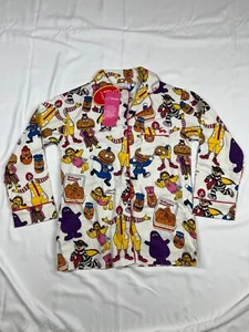 Peter Alexander McDonalds PJ Top XS Extra Small Button Up Long Sleeve Bag - Picture 1 of 11