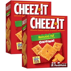 Cheez-It Reduced Fat Baked Cheese Flavored Snack Crackers 11.5 Oz. (2 Pack) - Picture 1 of 7