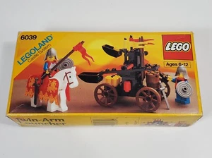 VINTAGE LEGO CASTLE SYSTEM TWIN-ARM LAUNCHER LEGOLAND SEALED 1989 MISB PKG WEAR - Picture 1 of 8