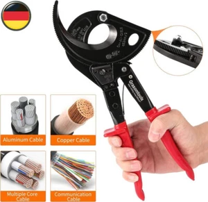 Kabelschere Kabelschneider Drahtschere Ratsche Kabel Schneider Schere bis 240mm² - Bild 1 von 9