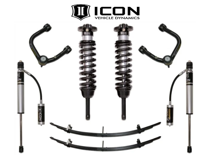 ICON 0-3.5" Lift Stage 3 Suspension Kit Tubular UCA For 2005-2023 Toyota Tacoma Foto 1 de 1