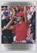 2014 SP Authentic Authentic Moments Michelle Wie #57 Rookie RC