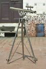 Vintage Nautical Telescope With Tripod Stand Watching Spyglass 60''