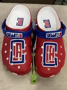 New Crocs Classic Clog NBA LA Clippers Size M7/W8 208863-425 Los Angeles Red - Picture 1 of 6