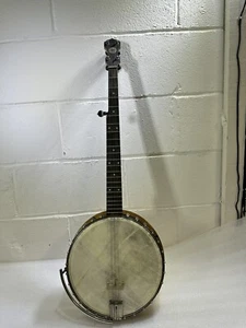 BANJO DE 5 CUERDAS DE JOHN GRAY & SONS, LONDRES, circa 1928 en estado usado - Imagen 1 de 15