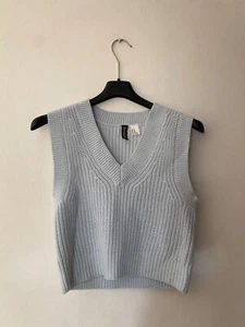 indie kid blue sweater vest 2020 - Picture 1 of 2