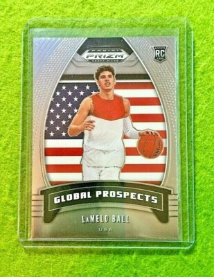 2020-21 Panini Prizm Basketball Silver LaMelo Ball PSA MINT 9 RC