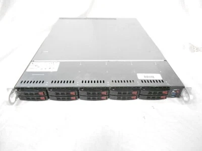SuperMicro X10DRW-i 116-7 Server 10x 3.84TB 2.5" SSD 6G 2x E5-2637 v4 128GB RAM - Image 1 of 3