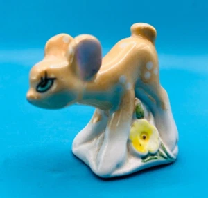 Vintage / Retro / Kitsch Porcelain Fawn / Baby Deer Lustre Figure - Picture 1 of 7