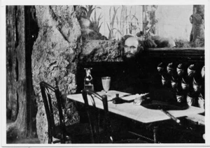 Paul Verlaine en el Procope Café París 1895•Poeta francés•Foto postal - Imagen 1 de 1
