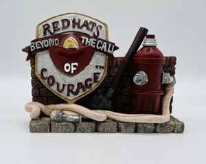 Red Hats of Courage Fire Hydrant/Hose/Hat/Axe Beyond the Call Collectible - Picture 1 of 6