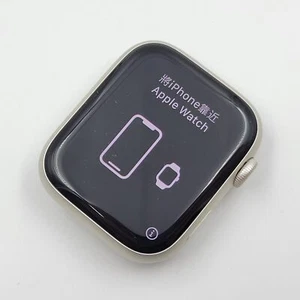 Apple Watch Series 7 3J411LL/A Cellular 45mm Starlight - Photo 1 sur 8