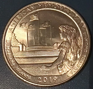 2019 P American Memorial Park Rare Flags On Fire Error!! - Picture 1 of 4