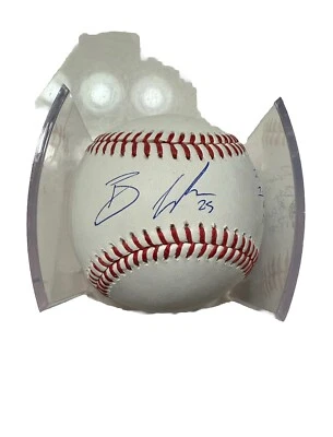 Brock Wilken БЕЙСБОЛЬНЫЙ МЯЧ С АВТОГРАФОМ «2023 1ST RD» BREWERS ROMLB RAWLINGS - Изображение 1 из 2