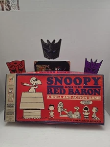 Vintage 1970 Milton Bradley Snoopy and the Red Baron Skill and Action Game - Picture 1 of 4