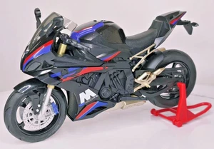 BMW S1000 RR Motorcycle Model 1:10 Scale 7.8" Diecast Replica Display Gift - Picture 1 of 10