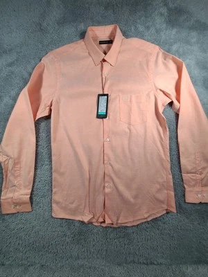 Крокодил рубашка на пуговицах мужской средний крокодила логотип платье повседневный оранжевый - Изображение 1 из 4