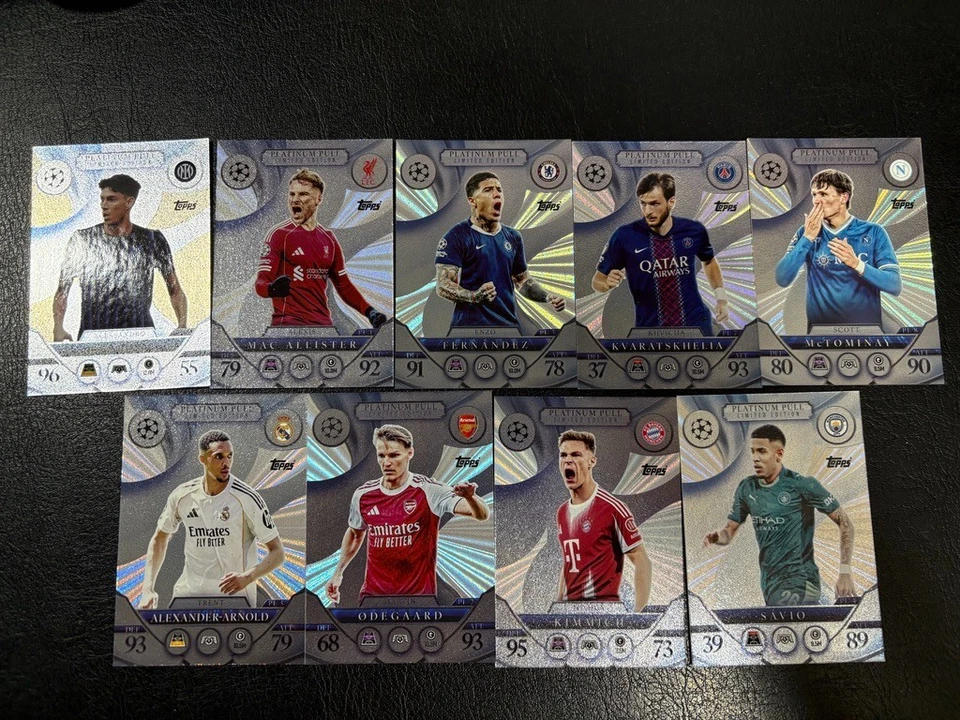 TOPPS Match Attax 25/26 Platinum Pull PL1 - PL9 Choose your Football card MINT - Image 1 of 1