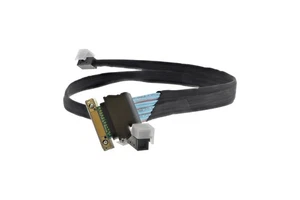 Cable plano posterior Dell Mini Mono a x2 SFF-8643 Mini SAS 1x8 2,5" 40/50 cm - CVPR7 - Imagen 1 de 3