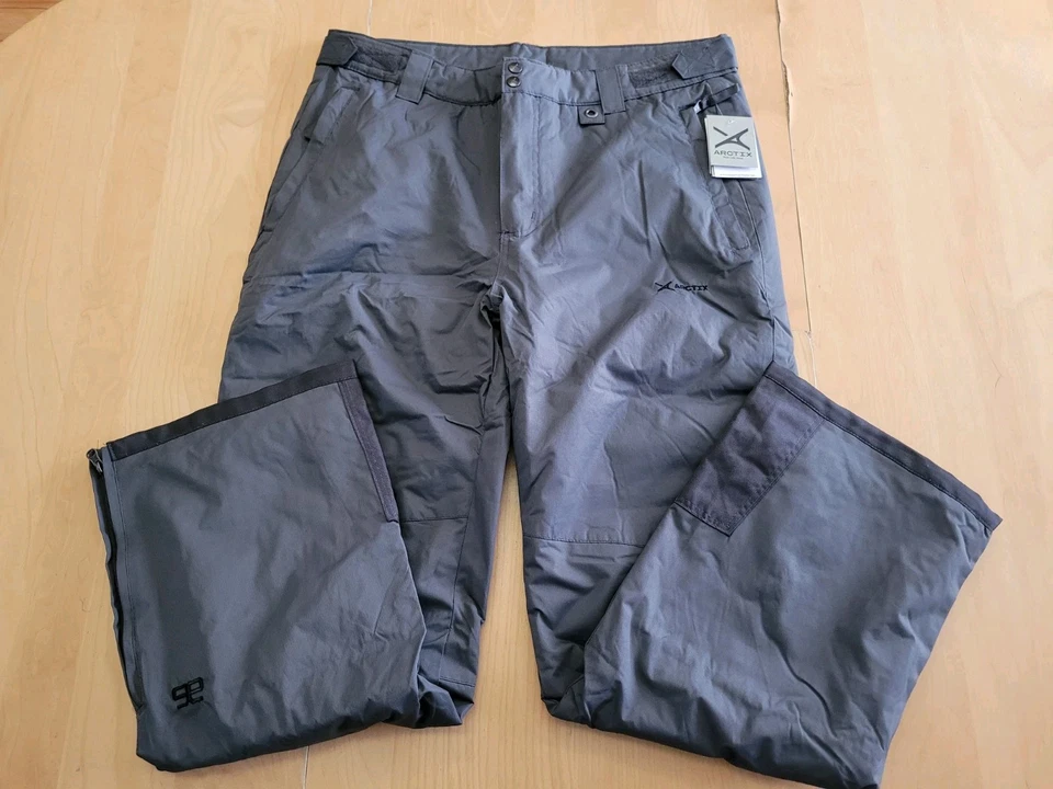 Arctix Men's Essential Snow Pants Size 4XL (52-54 W X 32L) - Black Insulated