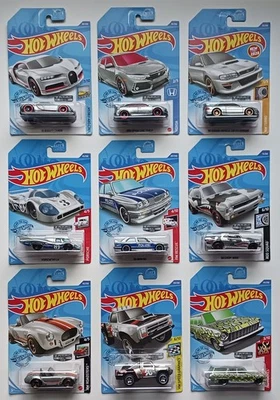 Lot of 9 2020 Hot Wheels Zamac Various Models Wal-Mart Exclusive  - Image 1 of 4