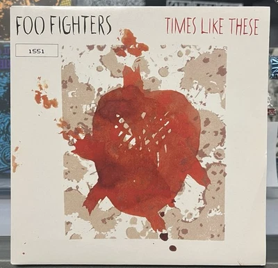 Foo Fighters Times Like These 7” Vinyl RARE Wear RARE Limited Edition Numbered Foto 1 de 4