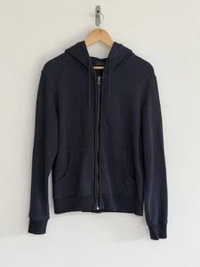 Belstaff Zip Through Hoodie Kapuzenpullover Navy Blau Herren Large - Bild 1 von 14