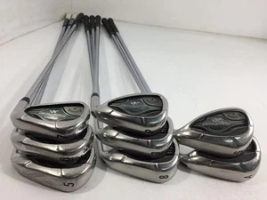 Callaway Steelhead XR Iron Set 5-9+Pw+Aw+Sw N.S.PRO 950GH Flex-R 8pcs RH Used - Picture 1 of 4