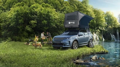 Play.Do! Dachzelt Castle - aufblasbares Autodachzelt inkl. Teleskopleiter - Bild 1 von 4