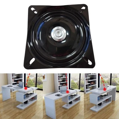 Seat Swivel Base Bar Stool Swivel Plates 360 Degrees Rotating Lazy Susan - Image 1 of 4