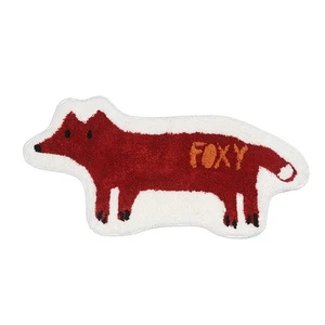 ZSCYD-yingda1992 Fox Shaped Bath Rug Microfiber and Non Slip Backing Bath Mat - Picture 1 of 9