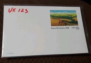 2 X 1988 US Sc #UX123 postal cards, 15 cent, mint, sharp corners, Unused - Picture 1 of 2