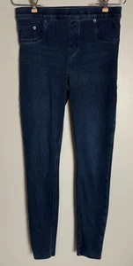 Spanx Damen Midnight Shade Blue Denim Ankle Skinny Pull On Jegging Jeans Medium - Bild 1 von 9