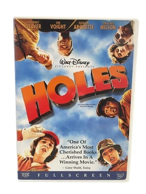 Holes DVD 2003 Disney Family Adventure Sigourney Weaver Jon Voight - Image 1 of 2
