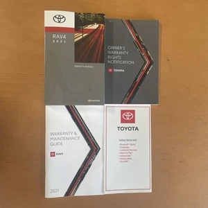 2021 Toyota Rav4 Owner’s Manual - Set Rav-4 - Foto 1 di 1