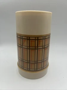 Aladdin Best Buy thermos pinta bocca larga WM4040 vintage arancione plaid una pinta - Foto 1 di 8