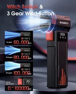 SoarFly 4-in-1 Blasmesser Startnetzteil (2000A) KP-700 - Bild 1 von 3