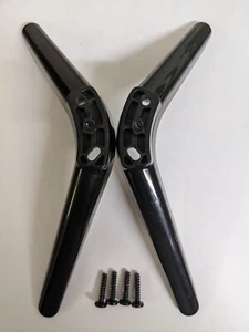 NEU ORIGINAL LOGIK L32AHE19 SCHWARZ LINKE UND RECHTE BEINE INKL. SCHRAUBEN *L15* - Bild 1 von 1